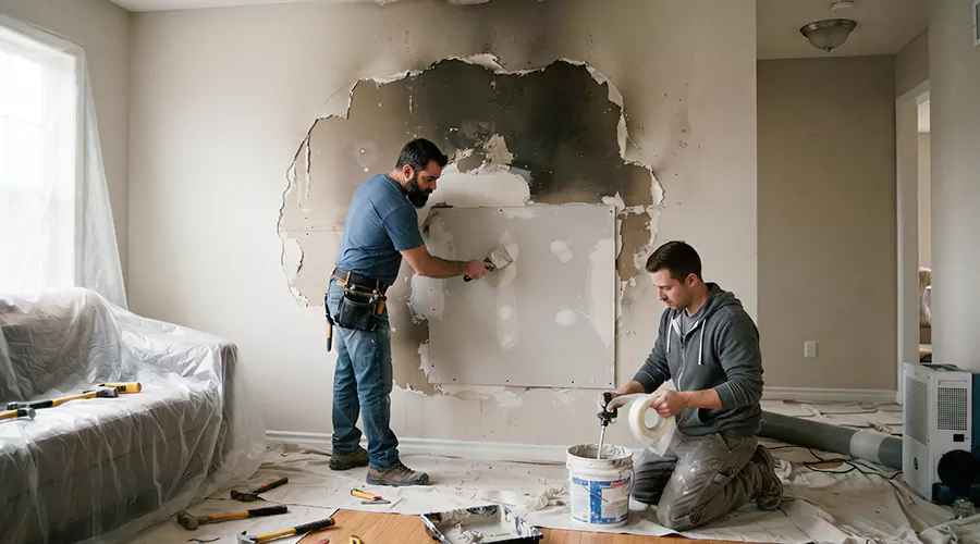 Can Smoke-Damaged Drywall Be Repaired?