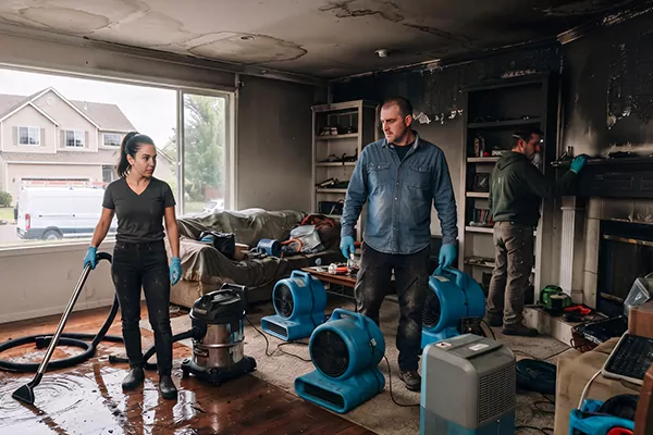 Smoke and Water Damage Restoration Lehi