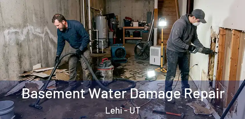 Basement Water Damage Repair Lehi - UT