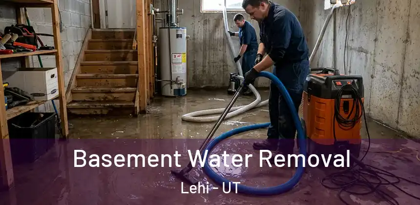 Basement Water Removal Lehi - UT