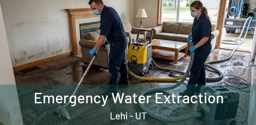 Emergency Water Extraction Lehi - UT