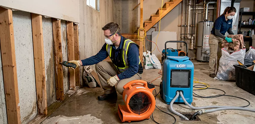 Basement Restoration After Water Damage in Lehi