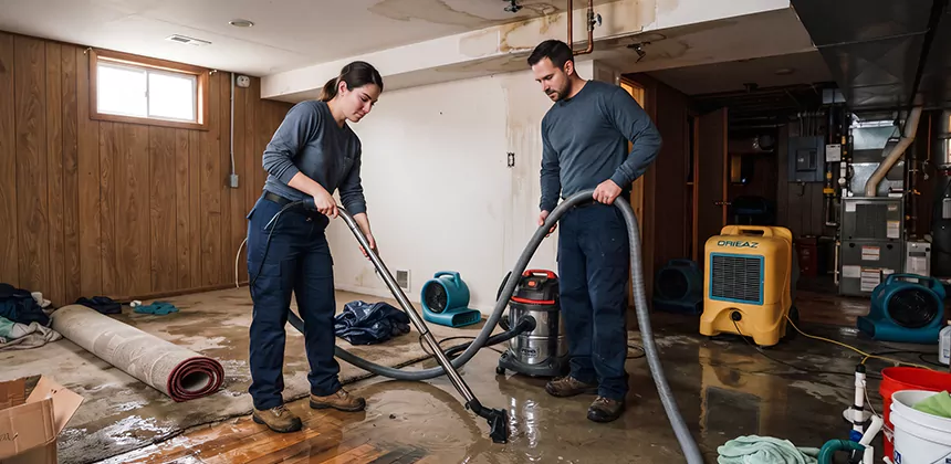 Frozen Pipe Burst Cleanup in Lehi
