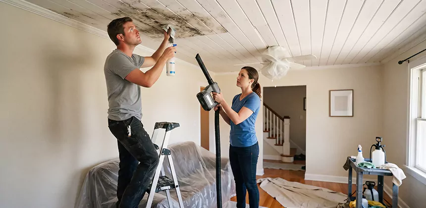 Ceiling Mold Treatment in Lehi