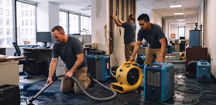 Emergency Commercial Water Damage Repair in Lehi