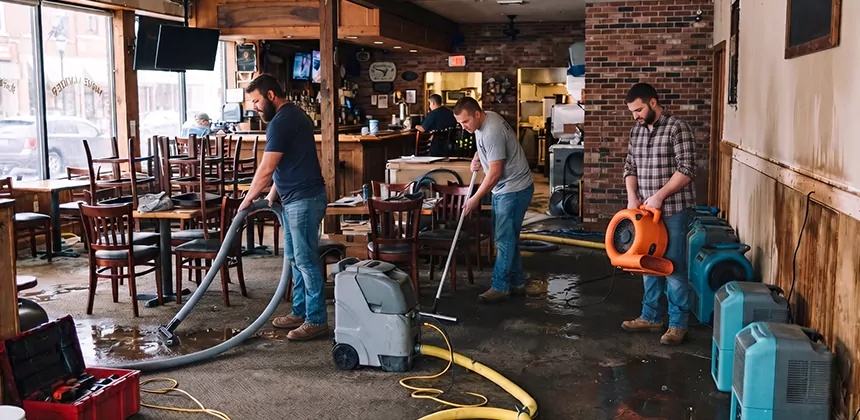 Emergency Commercial Water Damage Restoration in Lehi