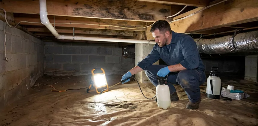 Crawl Space Mold Treatment in Lehi