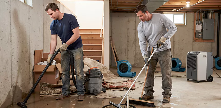 Basement Flood Water Removal in Lehi