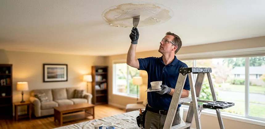 Ceiling Water Stain Repair in Lehi