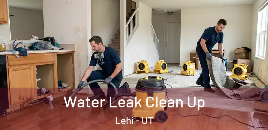 Water Leak Clean Up Lehi - UT